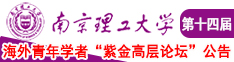 操我逼视频南京理工大学第十四届海外青年学者紫金论坛诚邀海内外英才！